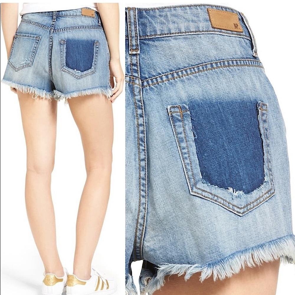SUN & SHADOW Ripped High Rise Shorts - Picture 5 of 13